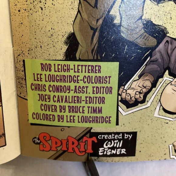 Spirit Vol 1 #22 Presto Change-O Bruce Timm Cover DC Comics 2008 Sergio Aragonés - Picture 5 of 14